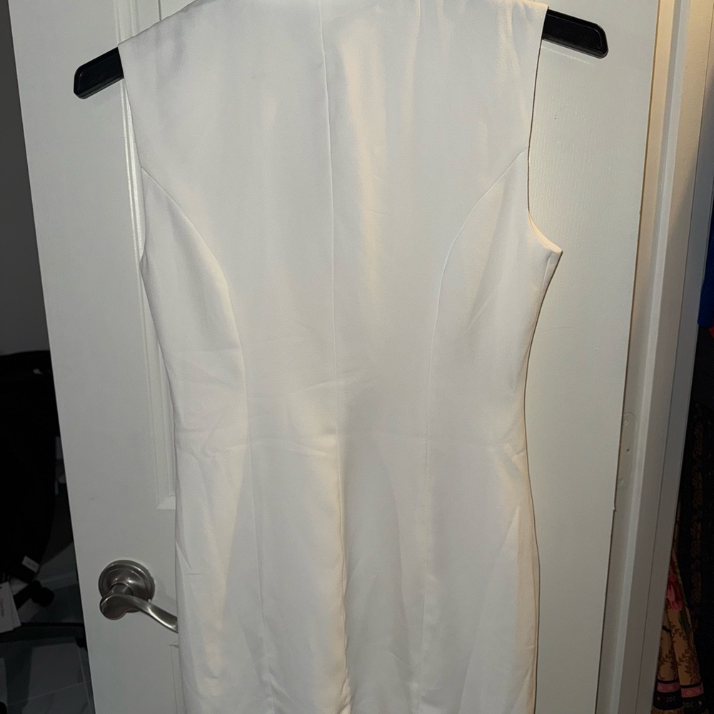 Forever 21 Asymmetrical White Dress - Picture 2 of 3
